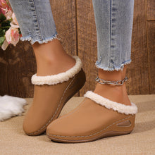 Load image into Gallery viewer, Plush Wedge Sandals