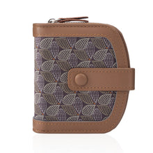 Load image into Gallery viewer, Women's Embroidered Wallet - Geometric Pattern PU Leather Bifold Wallet with Multiple Compartments