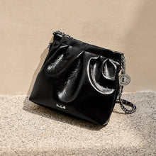 Load image into Gallery viewer, Genuine Leather Bucket Bag