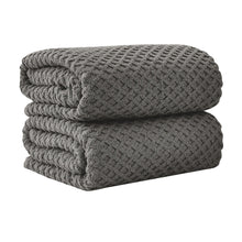 Load image into Gallery viewer, Cotton Diamond Waffle Weave Bath Towel Set - Grayson Collection