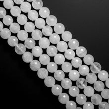 Load image into Gallery viewer, Genuine Angola Quartz Round Faceted Beads, Sku#U1752