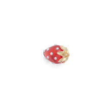 Load image into Gallery viewer, Cute White Pearl Red Strawberry Charm Pendant,Sku#LK1224