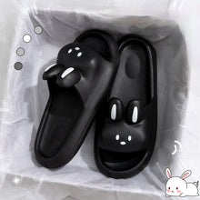 Load image into Gallery viewer, Women's Non-Slip Indoor Slippers - Soft Cushioned EVA Bathroom Slippers with Cute Rabbit Design