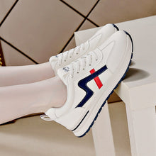 Load image into Gallery viewer, Unisex Chunky Sole Lightweight Casual Sneakers - Cross-Strap Athletic Fashion Shoes