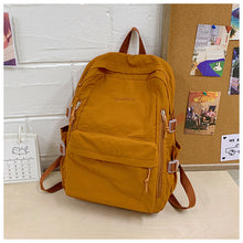 Load image into Gallery viewer, Women's Large Capacity Nylon Backpack – Minimalist Casual Travel Bag