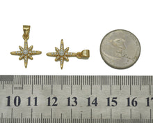 Load image into Gallery viewer, CZ Pearl North Star Charm, Sku#LD283c