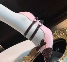 Load image into Gallery viewer, Women's Sweet Side Cut-Out High Heels - Buckle Closure Platform Pumps