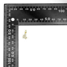 Load image into Gallery viewer, Clear CZ Ten Arabic Numer  Charm Pendant, Sku#LX798