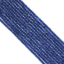 Load image into Gallery viewer, 2,5x4mm Faceted Rondelle Sapphire Jade Beads, Sku#U2121