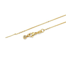Load image into Gallery viewer, Gold Silver Dainty Link Chain Adjustable necklace, Sku#A110