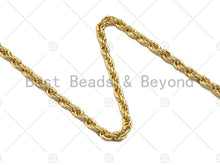 Load image into Gallery viewer, High-Quality Chunky 7mm Rope Chain, wholesale chain, sku#E533