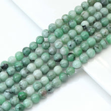 Load image into Gallery viewer, Top Quality Emerald Round Smooth Beads, Sku#U1811