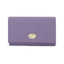 Load image into Gallery viewer, Women's PU Leather Wallet with Lock Closure | Influencer Style | Sarah Express