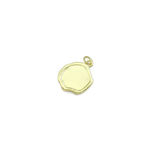 Load image into Gallery viewer, CZ Evil Eye Gold Coin Charm, Sku#LK927