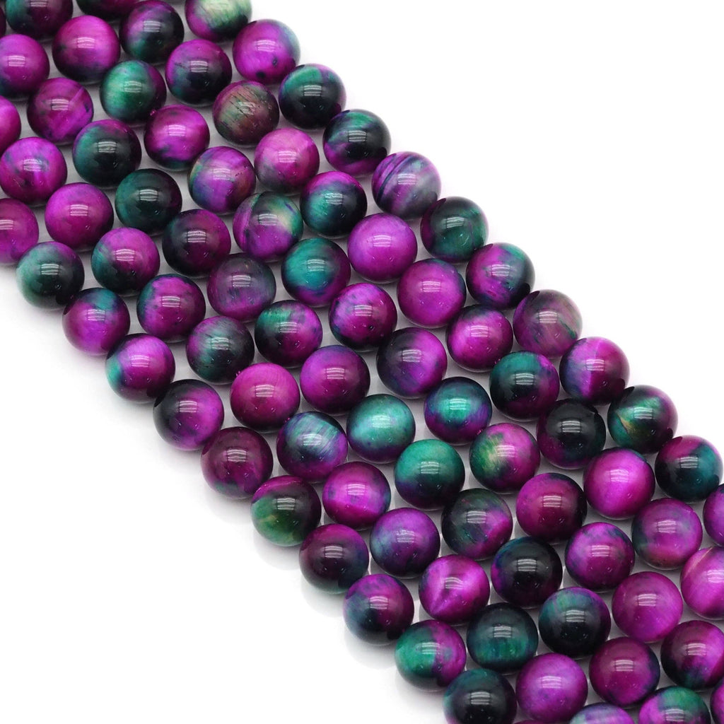 Exclusive!!! Top Quality Fuchsia Green Tiger Eye, Sku#UA308