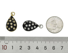 Load image into Gallery viewer, Enamel Evil Eye Heart Pendant, Sku#B174