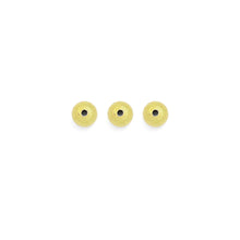Load image into Gallery viewer, Matte Brushed Gold Round Ball Spacer beads, Sku#A199
