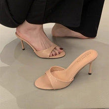 Load image into Gallery viewer, Women's Pointed-Toe Stiletto Heels – Black, Burgundy &amp; Nude