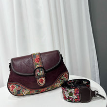 Load image into Gallery viewer, Retro Chinese Embroidered Crossbody Bag for Women - Handcrafted Ethnic Style Shoulder Bag
