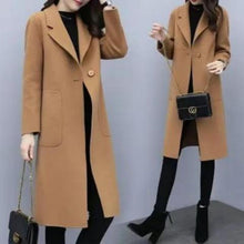 Load image into Gallery viewer, New Autumnwinter Wool Coat, Mid-length, Loose-fit, Korean Style