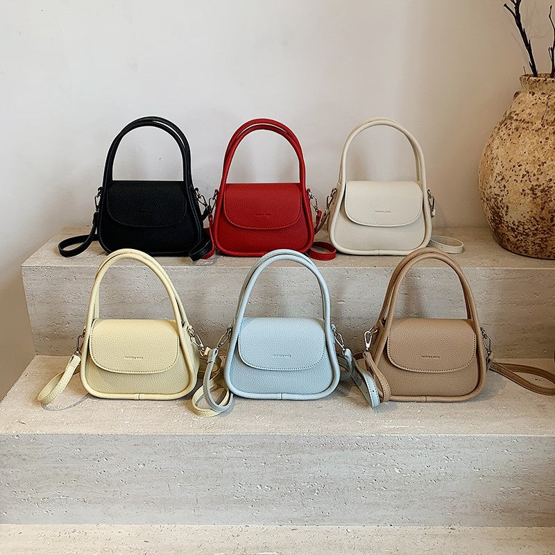 Women's PU Leather Crossbody Handbag | Lightweight Minimalist Shoulder Bag