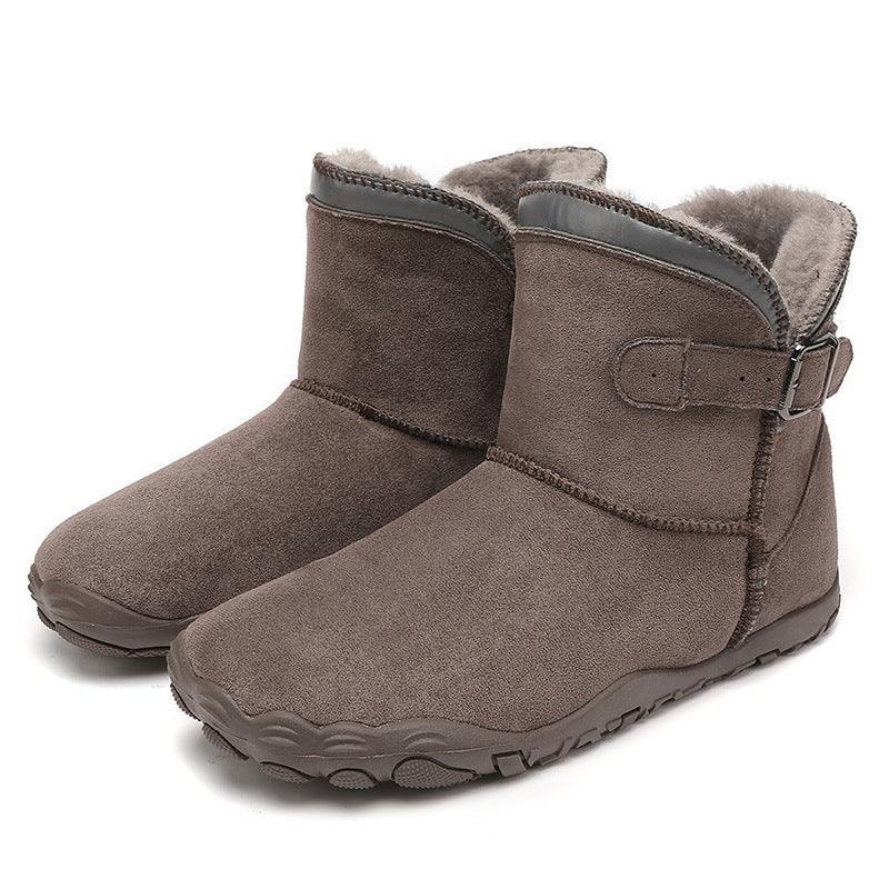 Unisex Warm Fleece-Lined Snow Boots | Waterproof Winter Boots for Men & Women