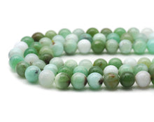 Load image into Gallery viewer, Genuine Quality Chrysoprase Round Smooth Beads, Sku#U1380