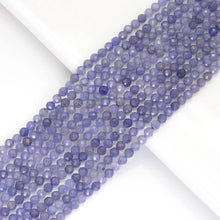 Load image into Gallery viewer, Genuine Tanzanite Round Faceted Beads, Sku#U1742