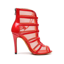 Load image into Gallery viewer, Women's Latin Dance High Heels - Soft Sole Ballroom Dancing Shoes
