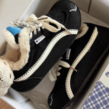 Load image into Gallery viewer, Dachshund Plush Trainers - Casual Slip-On Sneakers for Women