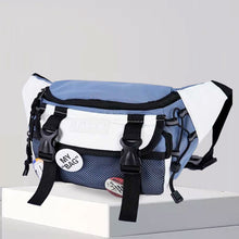 Load image into Gallery viewer, Men's Cartoon Medal Crossbody Bag - Streetwear Oxford Cloth Messenger Bag with Adjustable Strap