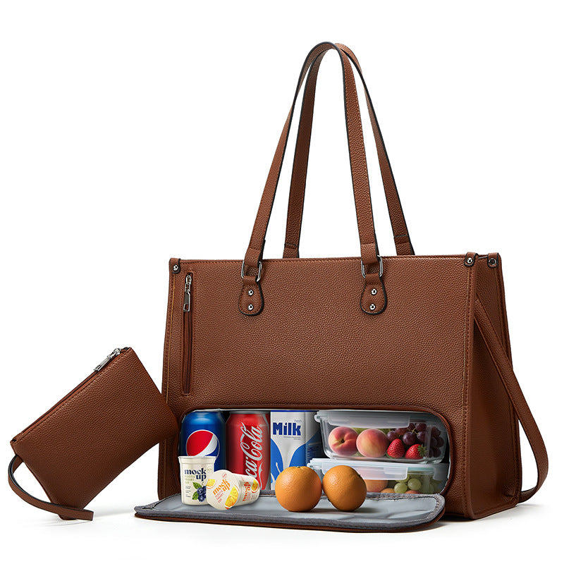 Retro Single-Shoulder Tote Bag | European & American Style | Sarah Express