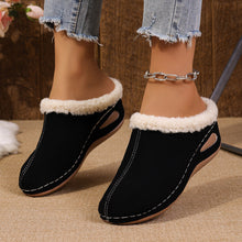 Load image into Gallery viewer, Plush Wedge Sandals