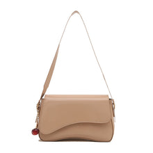 Load image into Gallery viewer, Small Square PU Leather Shoulder Bag | Work &amp; Commute Underarm Bag