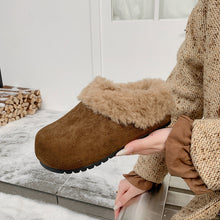 Load image into Gallery viewer, Retro Thick-Soled Fleece-Lined Slippers