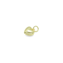 Load image into Gallery viewer, Cute Puffy Gold 3D Heart Shape Charm Pendant, Sku#LD655