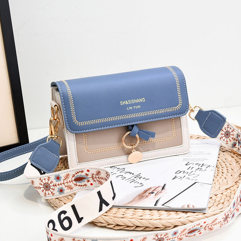 Women's Versatile Crossbody & Shoulder Bag – PU Leather Patchwork Purse | Multiple Colors