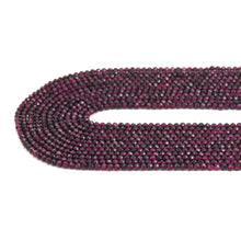 Load image into Gallery viewer, Genuine Garnet Round Faceted Beads, Sku#U1906