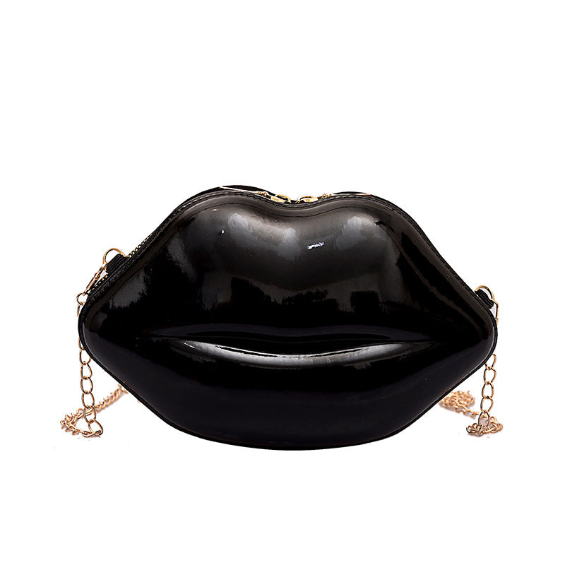 Lip-Shaped Mini Bag