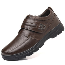 Load image into Gallery viewer, Premium British Leather Slip-On Casual Shoes for Men - Full Grain Cowhide with Soft Rubber Sole