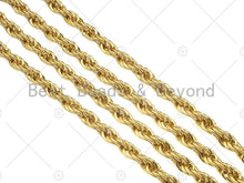 Load image into Gallery viewer, High-Quality Chunky 7mm Rope Chain, wholesale chain, sku#E533