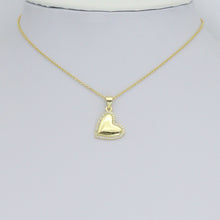 Load image into Gallery viewer, Clear CZ shinny Heart Charm Pendant, Sku#LK1152