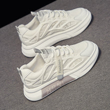 Load image into Gallery viewer, Women's Breathable Mesh Athletic Sneakers – Hollow-Out Lace-Up Sport Shoes