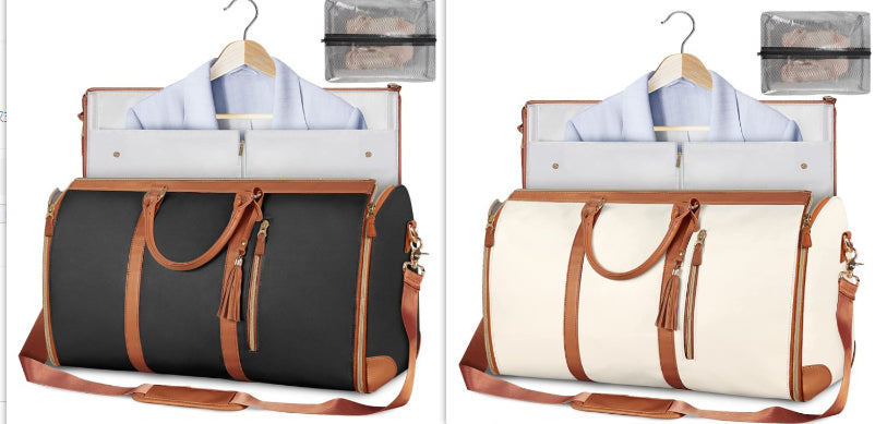 Women's Large Capacity Waterproof Travel Duffle Bag – Foldable Weekender Tote | Sarah Express