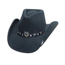 Load image into Gallery viewer, Bullhide Dark Horse - Wool Felt Cowgirl Hat
