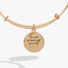 Load image into Gallery viewer, Daughter 'The Most Precious Gift Of My Life' Charm Bangle