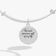 Load image into Gallery viewer, Daughter 'The Most Precious Gift Of My Life' Charm Bangle