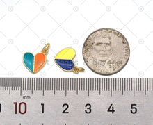Load image into Gallery viewer, Enamel Heart Charm, Sku#JD18