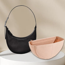 Load image into Gallery viewer, Multi-Compartment Felt Cosmetic Bag