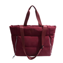 Load image into Gallery viewer, Women's High-Capacity Nylon Crossbody Shoulder Bag – Lightweight Commuter Bag